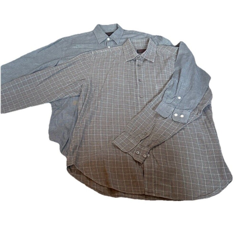 Brioni Sportswear Mens Oxfords Long Sleeve Button Up Shirts Made in Italy M EUC